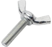 Барашковый винт крепежная техника DIN 316 5x20 мм, класс прочности 4.6, цинк, 300 шт. 497328 БК