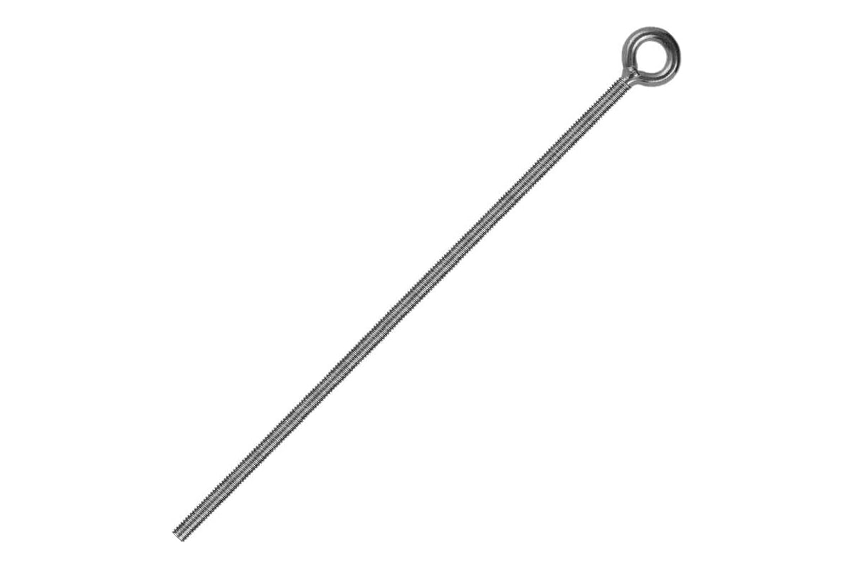 Винт-кольцо с метрической резьбой крепежная техника 10x100 мм, цинк 20 ...