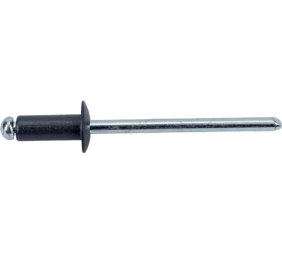 Вытяжная заклёпка Качественный КРЕПЕЖ серый графит, 4х10 RAL 7024 150 шт. 0200533 КЧ