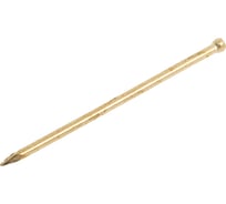 Финишные гвозди Качественный КРЕПЕЖ латунированные, 1,4х40 мм, 250 г 0203012 КЧ