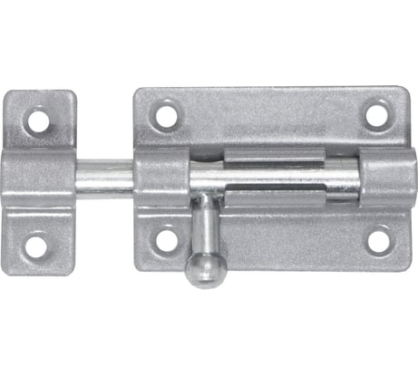 Накладная задвижка Трибатрон зн-50, алюминиевый металлик 88358