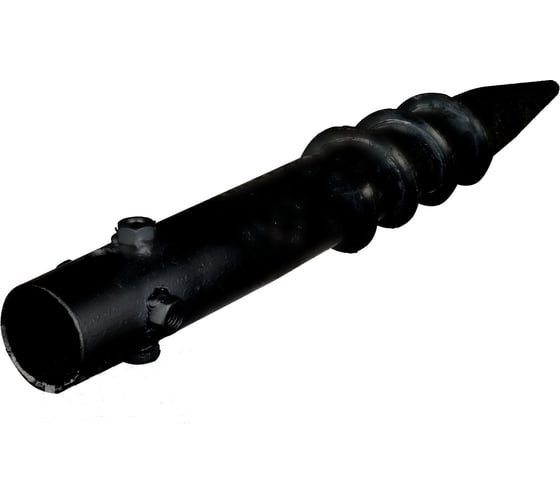 Свая винтовая многовитковая с гайками СВАЙБЕР svn57x500x3.0, покрытие стандарт (грунт ГФ-21) SVN57х500х3.0 PS