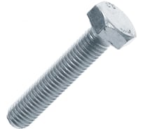 Болт с шестигранной головкой оцинкованный Промрукав  М10x40 (DIN 933) 25 шт. PR08.4816