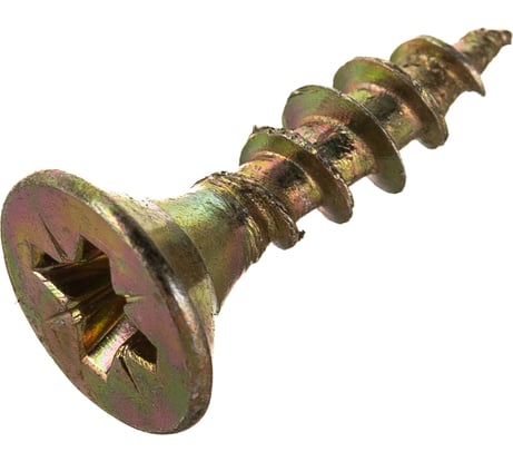 Универсальные шурупы Профикреп жёлтый цинк 4,0х16 200 шт 111209