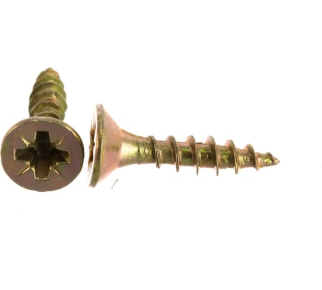 Универсальные шурупы Профикреп жёлтый цинк 3,5х16 200 шт 111191