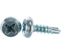 Саморезы с полуцилиндрической головкой Профикреп сверло, цинк пакет., 3,5х11 20 шт 111726