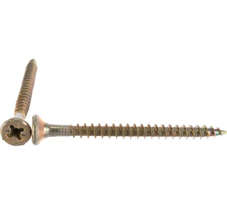 Универсальные шурупы МТК жёлтый цинк 1 кг, 5,0x60 113235