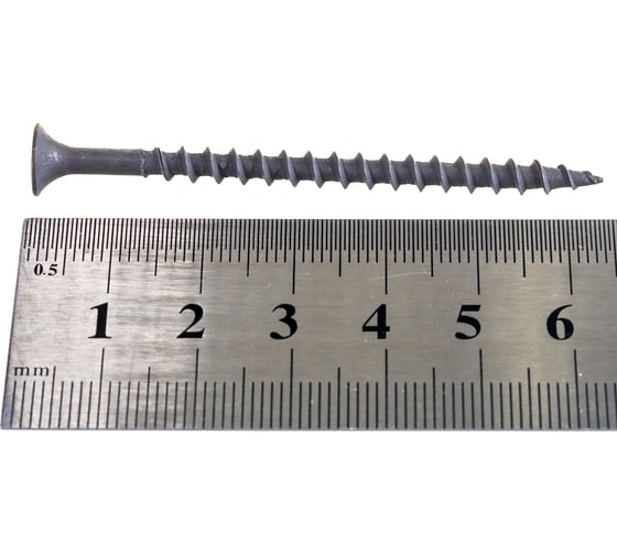 Саморезы с потайной головкой МТК кр/ш оксидир. 1кг, 4,2x65 113063