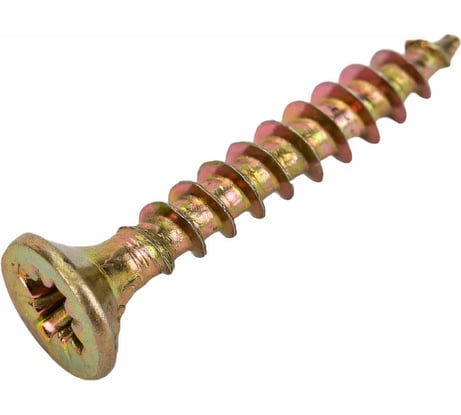 Универсальные шурупы Профикреп жёлтый цинк 3,0х20 200 шт 111206