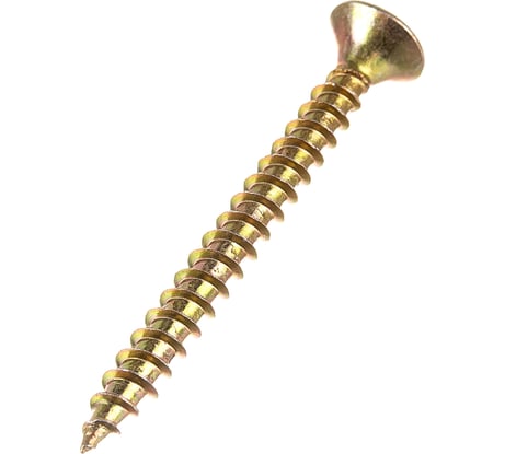 Универсальные шурупы Профикреп жёлтый цинк 4,0х40 200 шт 111213