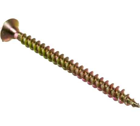 Универсальные шурупы Профикреп жёлтый цинк 4,0х50 150 шт 111214