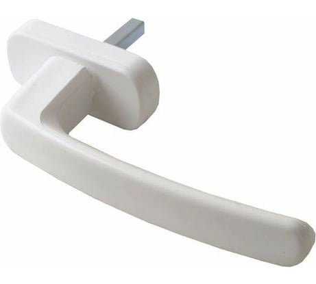 Ручка для окон ПВХ Zitar пласт., штифт 35 мм, белый 148130