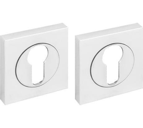 Накладка под цилиндр Fuaro ET KM WH-19 белый 40023