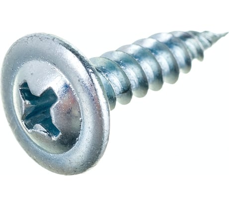 Саморезы с полусферической головкой и острием Профикреп цинк пакет, 4,2х19 12 шт 111729