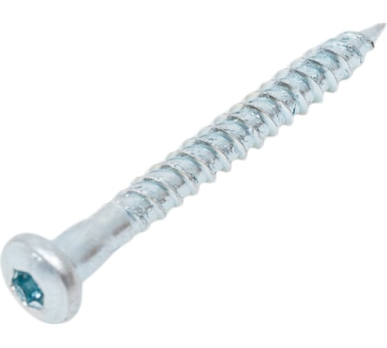 Анкерный шуруп TULSTOR для перфорации Anchor screw голубая оцинковка TX20 5,0 х 50 (уп. 500) 155050