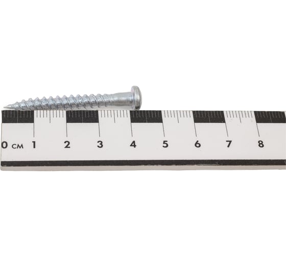 Анкерный шуруп TULSTOR для перфорации Anchor screw голубая оцинковка TX20 5,0 х 40 (уп 500) 155040