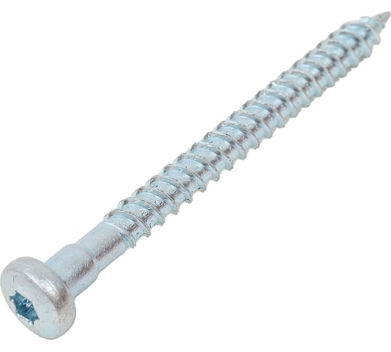 Анкерный шуруп TULSTOR для перфорации Anchor screw голубая оцинковкаTX20 5,0 х 60 (уп. 200шт) 155060