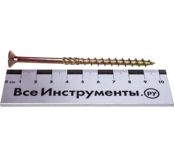 Конструкционный саморез INFIX потайн. 6х100 ЦЖ, TX 30, 100 шт. 47087