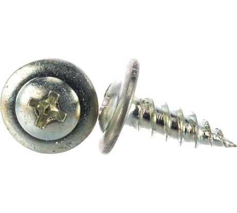 Саморезы с полусферической головкой и острием Профикреп цинк, 4,2х13 200 шт 2000906221