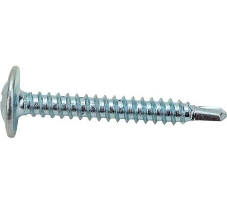 Саморезы с полусферической головкой и сверлом Профикреп цинк, 4,2х32 150 шт 2003906226