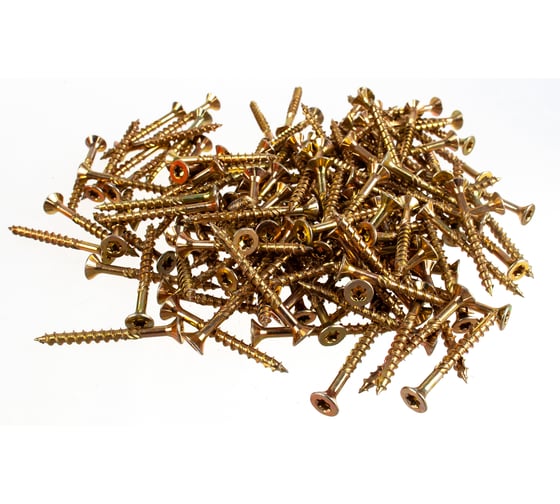 Саморез для дерева с фрезой INFIX потайн. 4.5х45 ЦЖ, TX 20, 500 шт. 51296