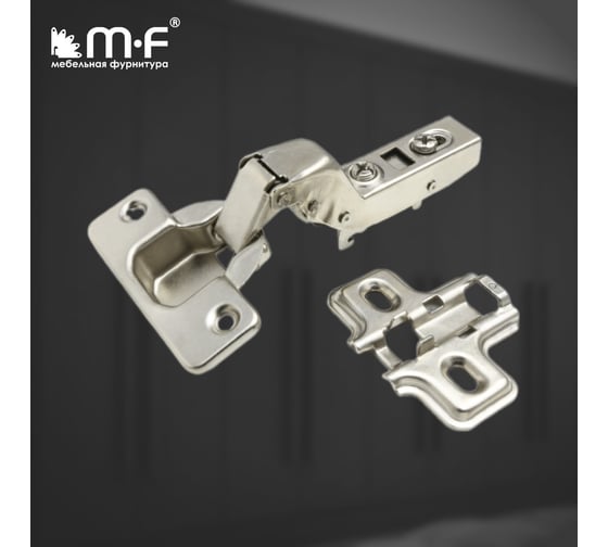 Петля MF вкладная 91370.082.T2 Clip-on с доводчиком 10617v