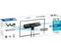 Кронштейн для LED/LCD телевизоров VLK 26-65, max 40 кг, настенный TRENTO-21 4