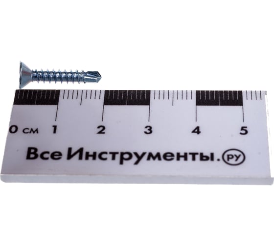 Саморез ЦКИ DIN7504-O 3.5х19 сверлоконечный Ц 1000 шт. 5444