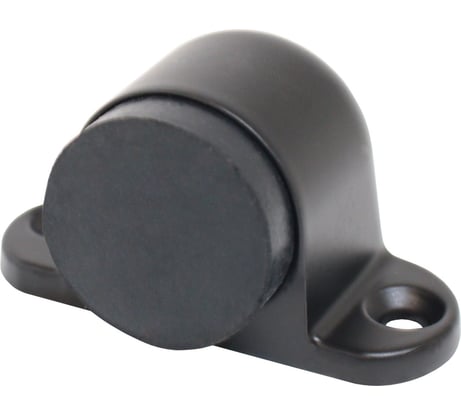 Дверной ограничитель Стандарт 8501 BL пушка, матовый, черный, европакет 15425