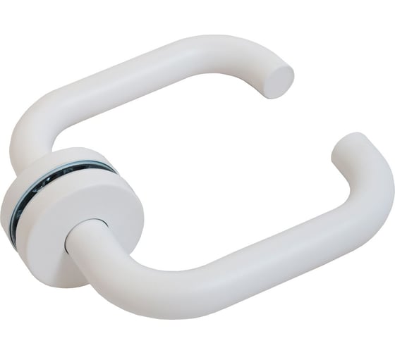 Комплект ручек Стандарт INOX 0203 SS (60-90) WHITE белая, нержавеющая сталь 15541