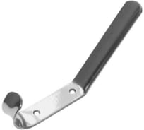 Крючок-вешалка 2-х рожковый хром (комп. 50 шт)