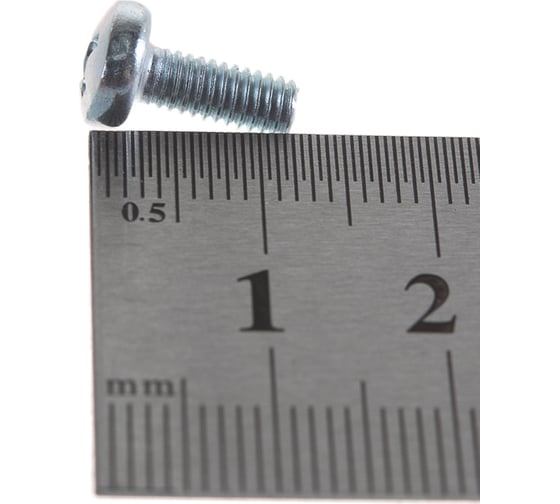 Винт ЦКИ DIN7985 М4х10 Ц 2000 шт. 1534