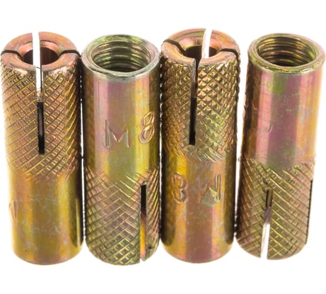 Забивные анкеры Профикреп пакет, М8 4 шт 113318