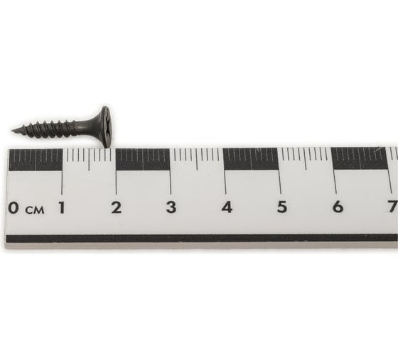 Саморезы с потайной головкой и частой резьбой МТК оксидир. 1 кг, 3,5x19 113079