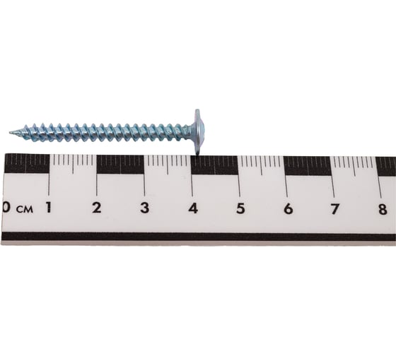 Саморез Доброга пресс-шайба, 4,2x41 мм, цинк, 400 шт. ЦБ-00029380