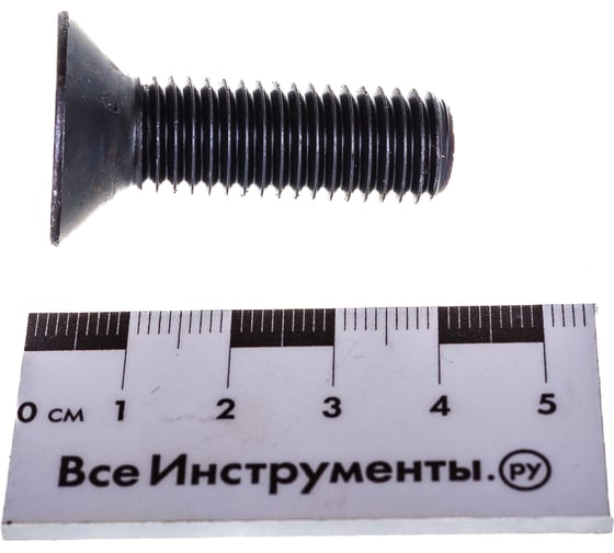 Винт ЦКИ DIN7991 М12х40 10.9 ОКС 100 шт. 50435