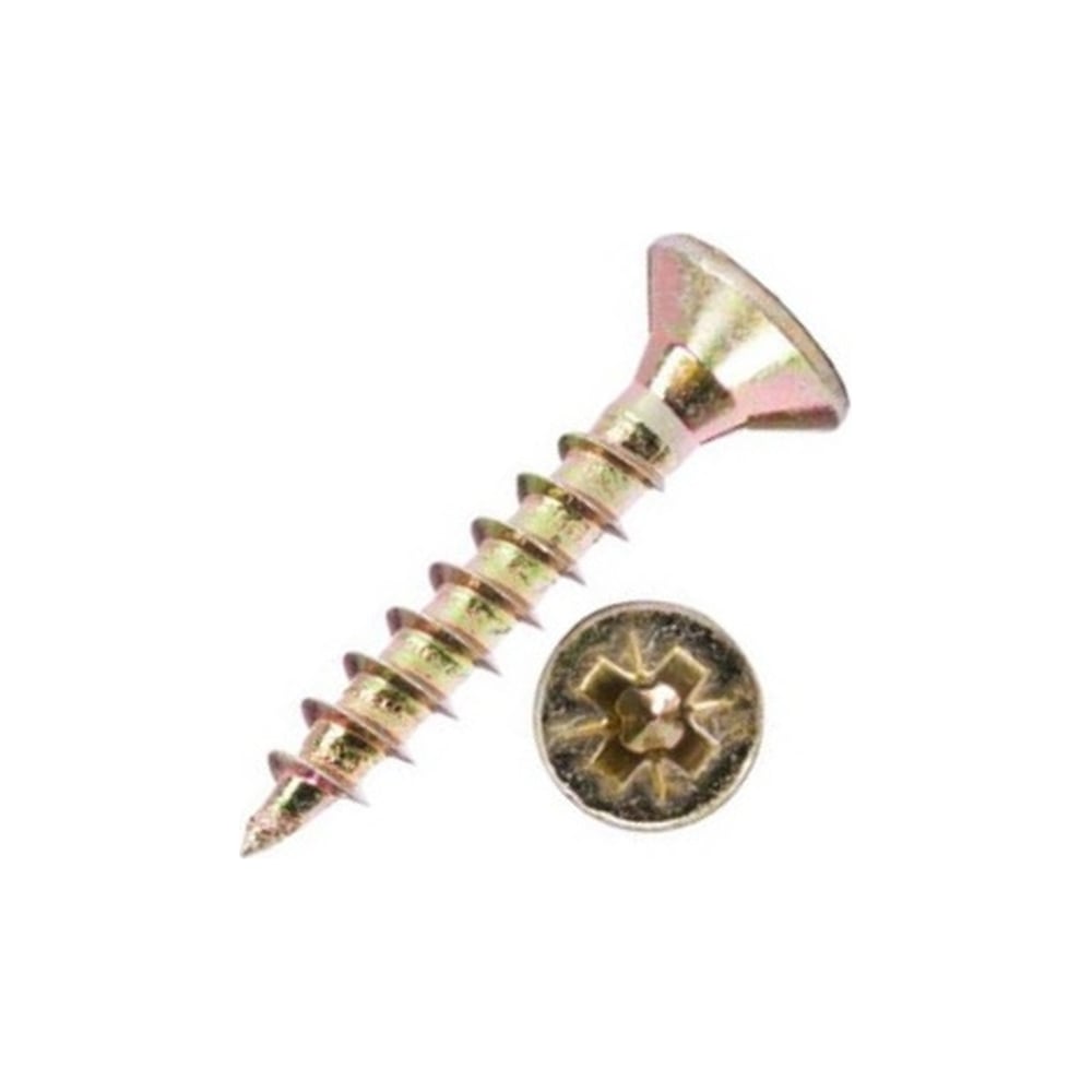 Универсальные шурупы Доброга 2,5x10 мм, желтый цинк, 5000 шт. 1,40 кг ...