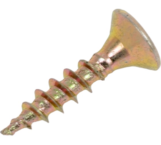 Универсальные шурупы Доброга 3,5x16 мм, желтый цинк, 100 шт. ЦБ-00029863 1