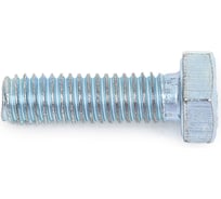 Болт Доброга М6x20 мм, цинк, DIN 933, 10 шт. ЦБ-00020754