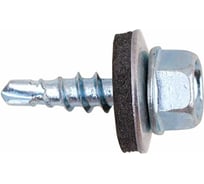 Саморез ШГК Доброга 6,3x19 мм, цинк, сверло, 250 шт. ТД-00008363