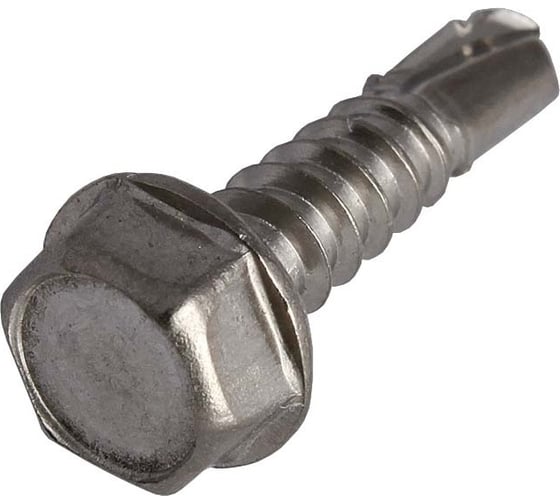 Саморез без шайбы Доброга ШГК, 4,8x19 мм, цинк, сверло, 400 шт. ЦБ-00033924 1