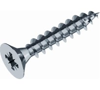 Универсальные шурупы Доброга 3,5x20 мм, белый цинк, 100 шт. ЦБ-00029866