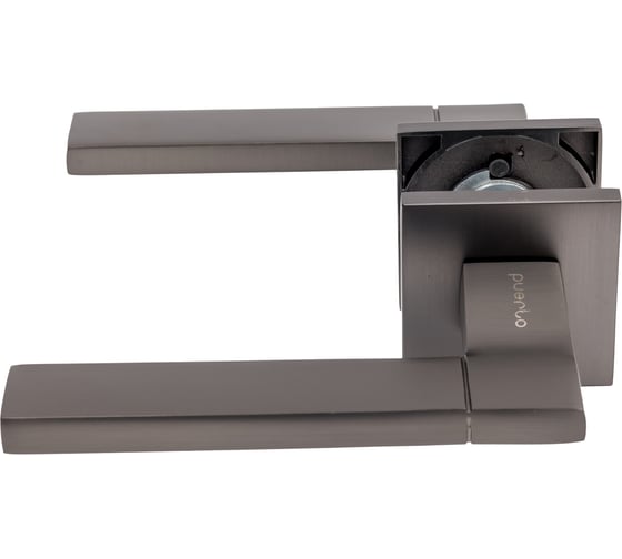 Дверная ручка PUERTO Тирамису, серия SLIM, матовый черный никель INAL 524-03 slim MBN 1