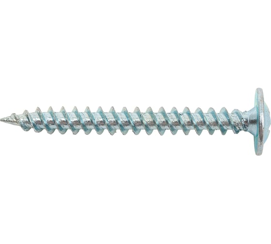 Саморез Доброга пресс-шайба, 4.2x38 мм, цинк, 500 шт. ЦБ-00028674