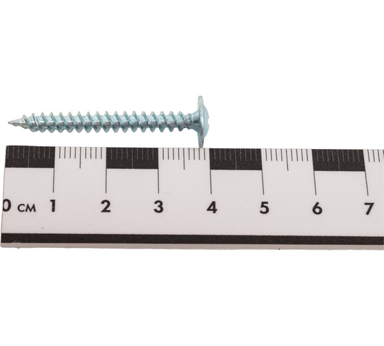 Саморез Доброга пресс-шайба, 4.2x38 мм, цинк, 500 шт. ЦБ-00028674