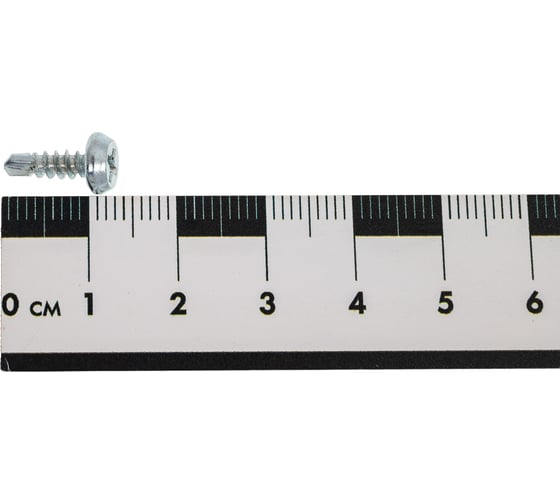 Саморез Доброга полуцилиндрическая, 3.5x11 мм, цинк, сверло, 2000 шт. ЦБ-00028681