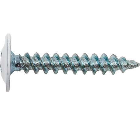 Саморез Доброга пресс-шайба, 4.2x25 цинк 50 шт. RAL9003 Белый ТД-00015419