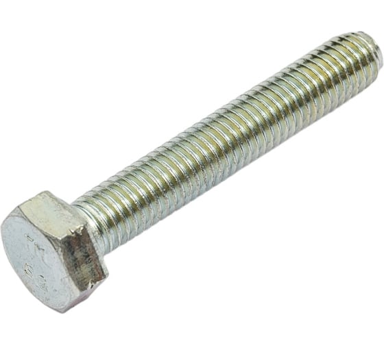 Болт Доброга М8x50 мм, цинк, DIN 933, 5 шт. ТД-00016333