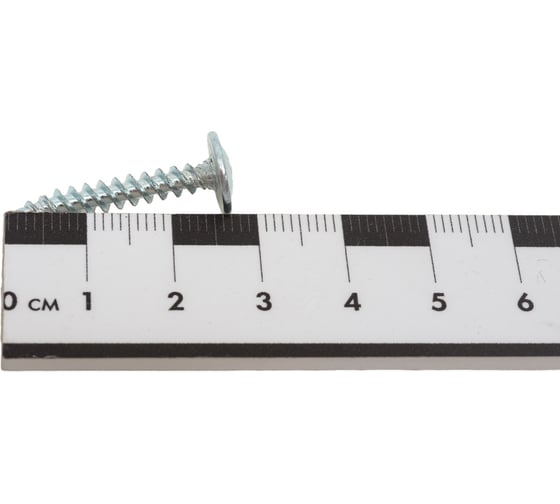 Саморез Доброга пресс-шайба, 4.2x25 цинк 500 шт. ЦБ-00028662
