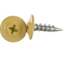 Саморез Доброга пресс-шайба, 4.2x25 цинк 50 шт. RAL1014 Слоновая кость ТД-00015414